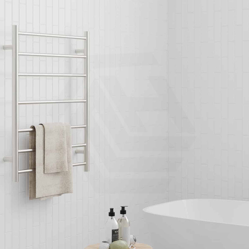 ThermoGroup 4-14 Bars 240V Straight Round Ladder Heated Towel Rail Variant Colour Available