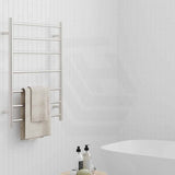 ThermoGroup 4-14 Bars 240V Straight Round Ladder Heated Towel Rail Variant Colour Available