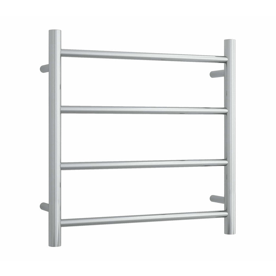 ThermoGroup 550x550x122mm 12V Straight Round Ladder Heated Towel Rail 4 Bars Variant Colour Available