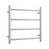 ThermoGroup 550x550x122mm 12V Straight Round Ladder Heated Towel Rail 4 Bars Variant Colour Available
