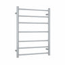 ThermoGroup 600x800x122mm 12V Straight Round Ladder Heated Towel Rail 7 Bars Variant Colour Available