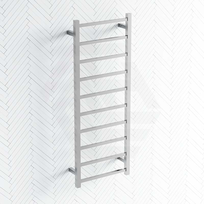 ThermoGroup 4/7/10 Bars 240V Straight Square Ladder Heated Towel Rail Variant Colour Available