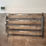 ThermoGroup 4/7/10 Bars 240V Straight Square Ladder Heated Towel Rail Variant Colour Available