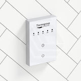 ThermoGroup Thermorail Portrait Boost Timer 1/2/4/6/8H Glass White for Heated Towel Rails