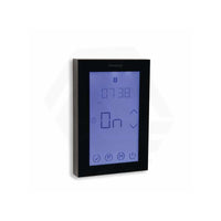 ThermoGroup Thermorail Portrait Touch Screen 7 Day Timer White/Black