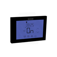 ThermoGroup Thermorail Landscape Touch Screen 7 Day Timer White/Black