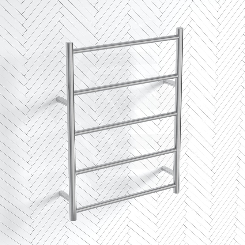 ThermoGroup Thermorail 630x800x122mm Non-Heated Straight Round Ladder Towel Rail 5Bars Variant Colour Available