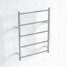 ThermoGroup Thermorail 630x800x122mm Non-Heated Straight Round Ladder Towel Rail 5Bars Variant Colour Available