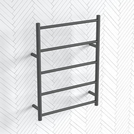 ThermoGroup Thermorail 630x800x122mm Non-Heated Straight Round Ladder Towel Rail 5Bars Variant Colour Available