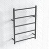 ThermoGroup Thermorail 630x800x122mm Non-Heated Straight Round Ladder Towel Rail 5Bars Variant Colour Available