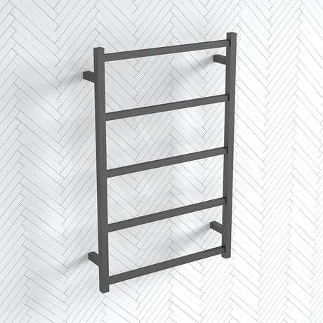 ThermoGroup Thermorail 650x1000x120mm Non-Heated Straight Square Ladder Towel Rail 5Bars Variant Colour Available