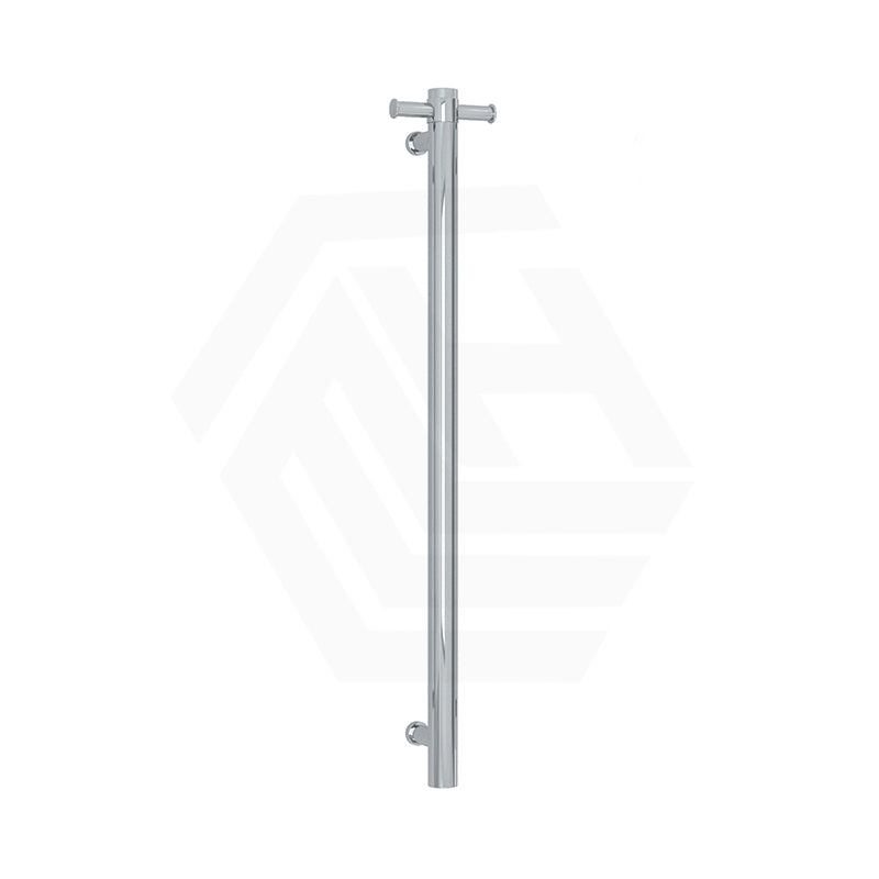 ThermoGroup Thermorail 900mm Straight Round Non-Heated Vertical Single Towel Rail Variant Colour Available