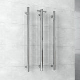 ThermoGroup Thermorail 900mm Straight Round Non-Heated Vertical Single Towel Rail Variant Colour Available