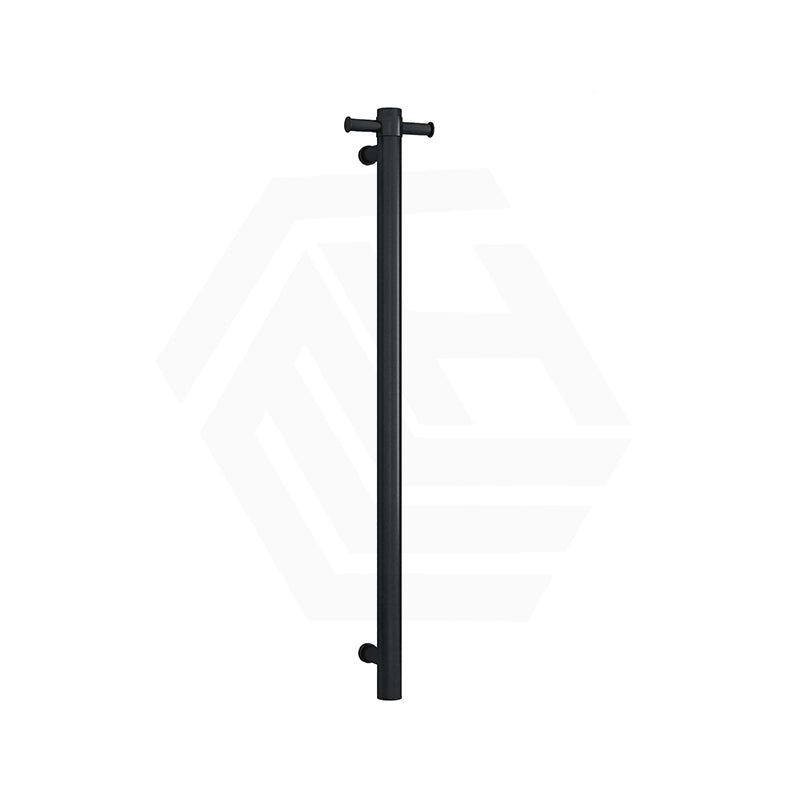ThermoGroup Thermorail 900mm Straight Round Non-Heated Vertical Single Towel Rail Variant Colour Available