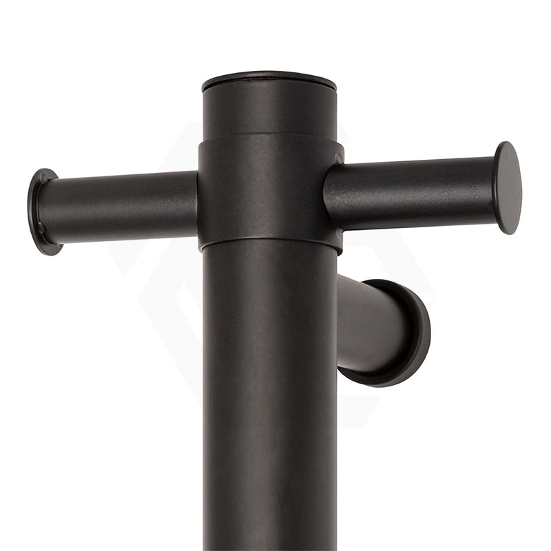 ThermoGroup Thermorail 900mm Straight Round Non-Heated Vertical Single Towel Rail Variant Colour Available