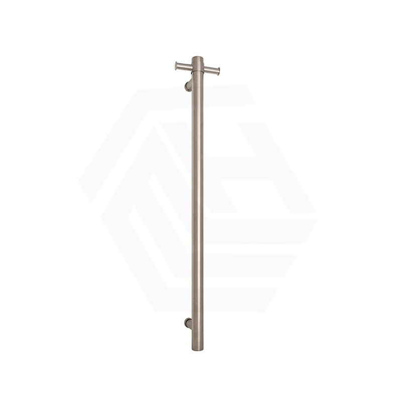 ThermoGroup Thermorail 900mm Straight Round Non-Heated Vertical Single Towel Rail Variant Colour Available