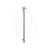 ThermoGroup Thermorail 900mm Straight Round Non-Heated Vertical Single Towel Rail Variant Colour Available