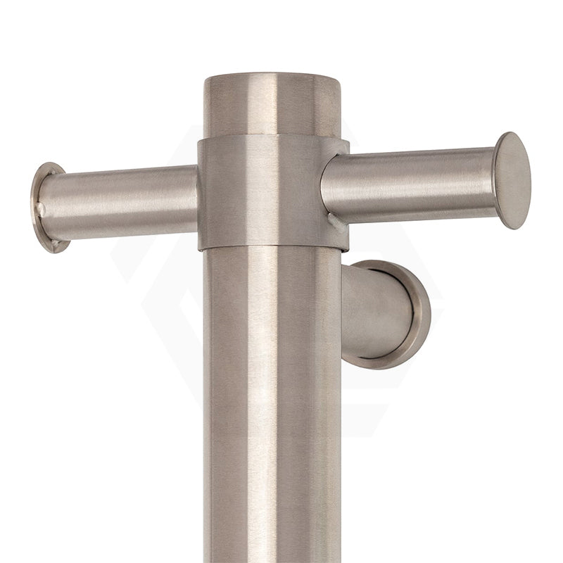 ThermoGroup Thermorail 900mm Straight Round Non-Heated Vertical Single Towel Rail Variant Colour Available