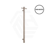 ThermoGroup Thermorail 900mm Straight Round Non-Heated Vertical Single Towel Rail Variant Colour Available