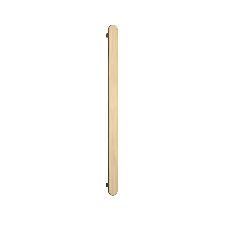 ThermoGroup 12V 900mm Flat Pill Vertical Single Heated Towel Rail Variant Colour Available