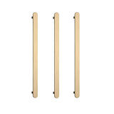 ThermoGroup 12V 900mm Flat Pill Vertical 3 Single Heated Towel Rails Variant Colour Available