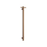 ThermoGroup 12V 900mm Straight Round Vertical Single Heated Towel Rail Variant Colour Available