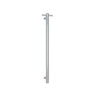 ThermoGroup 240V 900mm Straight Round Vertical Single Heated Towel Rail Variant Colour Available