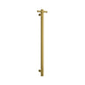 ThermoGroup 240V 900mm Straight Round Vertical Single Heated Towel Rail Variant Colour Available