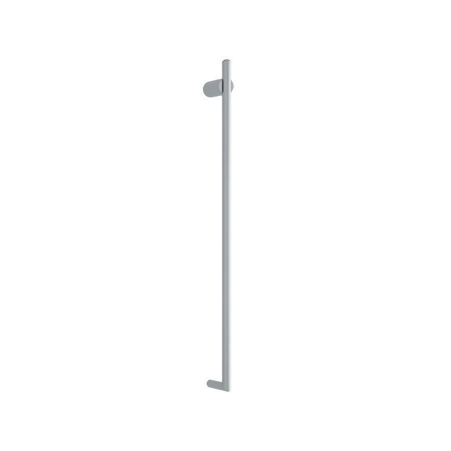 ThermoGroup 240V 900mm Thin Round Vertical Single Heated Towel Rail Variant Colour Available