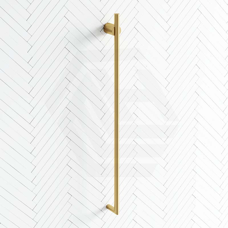 ThermoGroup 240V 900mm Thin Round Vertical Single Heated Towel Rail Variant Colour Available