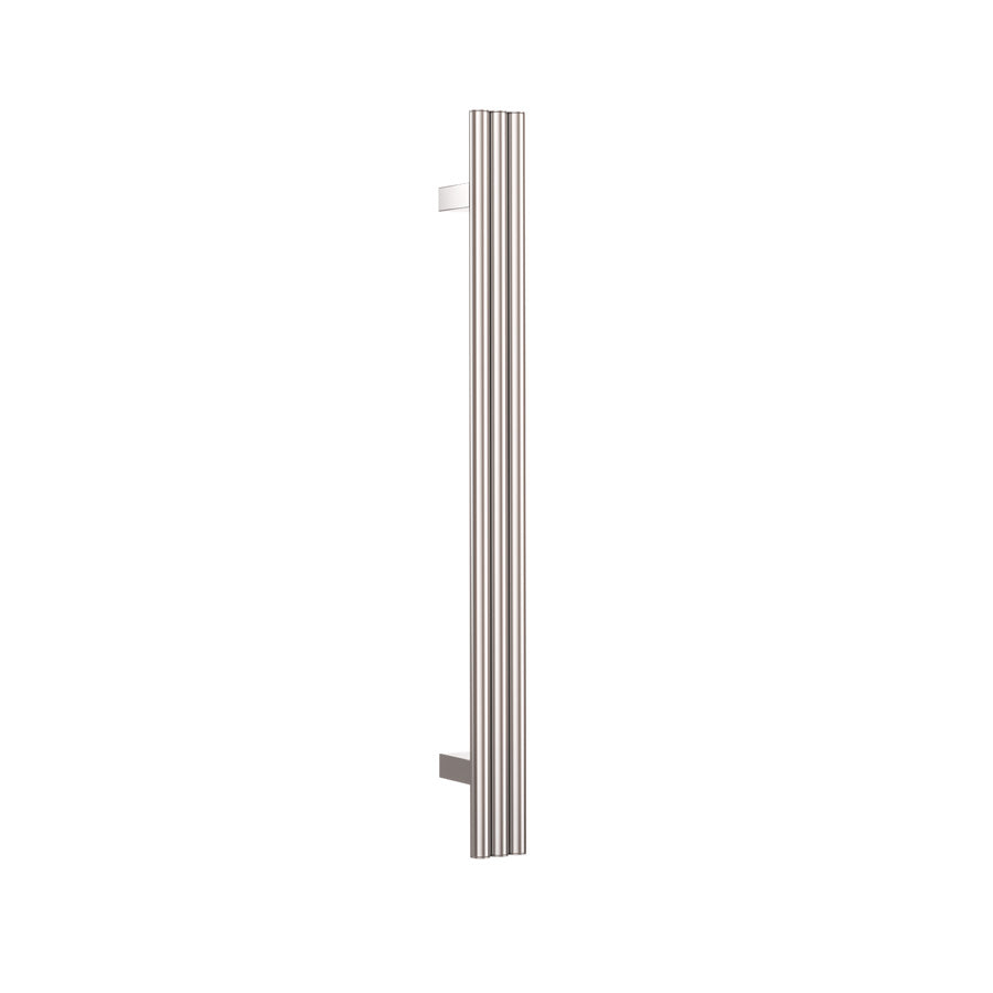 ThermoGroup 12V 900mm Round Triple Tube Vertical Single Heated Towel Rail Variant Colour Available