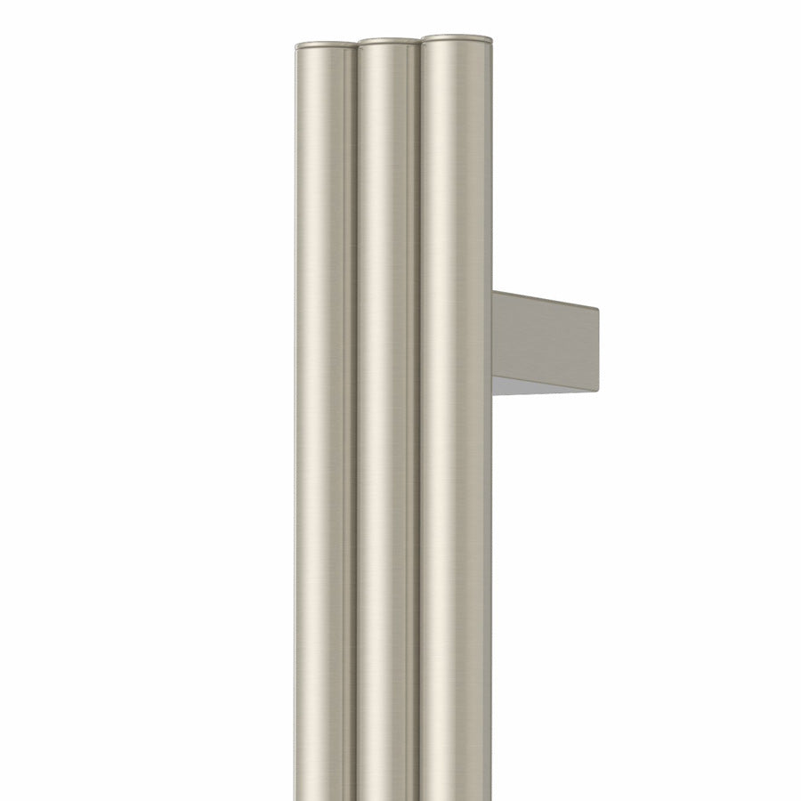 ThermoGroup 12V 900mm Round Triple Tube Vertical Single Heated Towel Rail Variant Colour Available