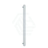 Thermogroup 12V 900Mm Flat Pill Vertical Single Heated Towel Rail Polished Stainless Steel Rails
