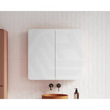 600/750/900/1200/1500/1800mm Timberline Colby Wall Hung Shaving Cabinet - Cotta Cremona Oak