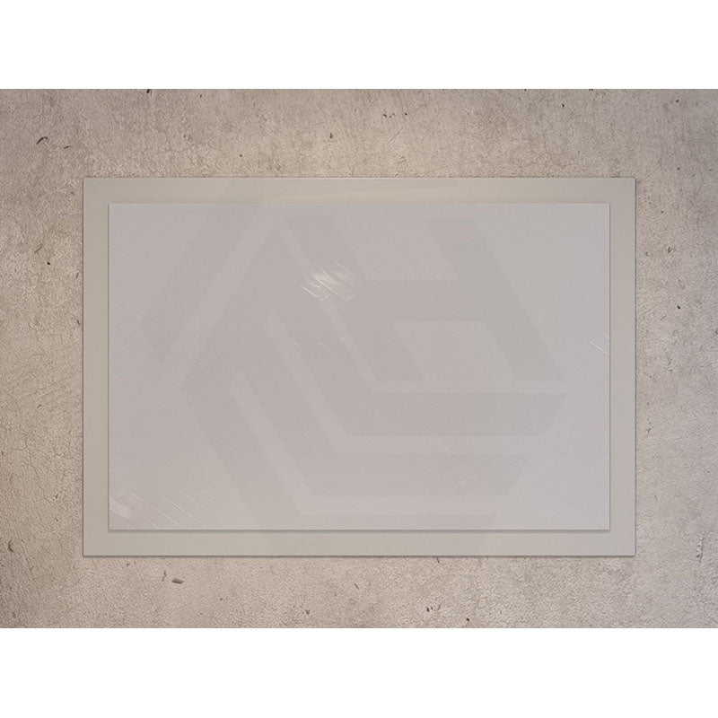 600/750/900/1200/1500mm Timberline Miami Rectangle MDF Board Framed Wall Mirror - White Satin