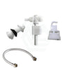 Top Inlet Valve With 460Mm Pvc Flexible Hose For Toilet