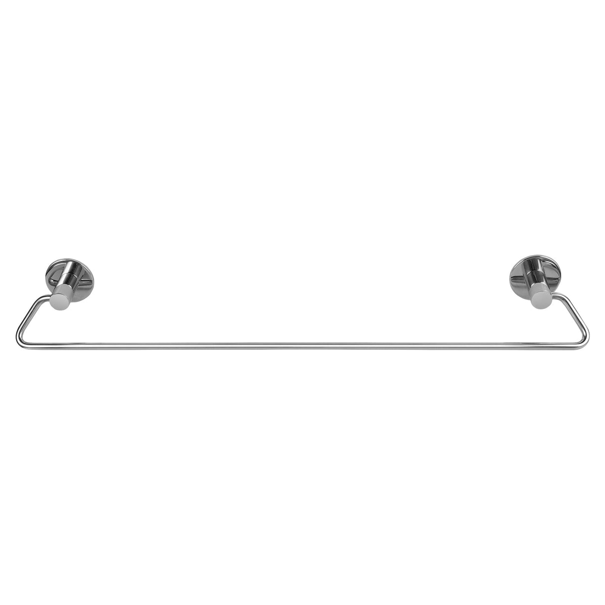 Zevi 600mm Self Adhesive Chrome Single Towel Rail Stainless Steel 304 Wall Mounted Drill Free