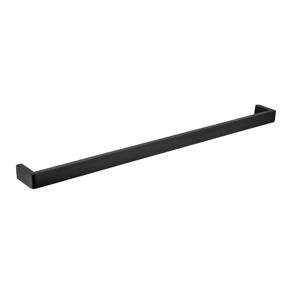 Norico Cavallo 600/800mm Square Matt Black Single Towel Rail Stainless Steel 304 Bathroom Products