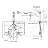 Taqua T-5 Pull-Out Mixer Tap with Built-in Filter Variant Colour Available