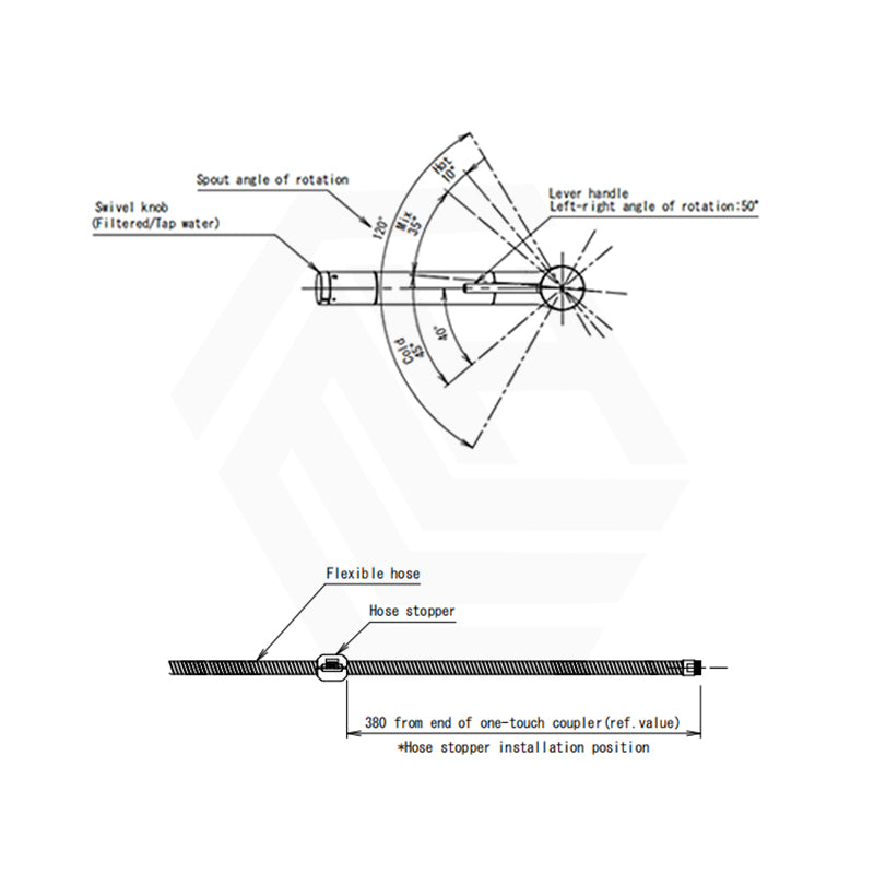 Taqua T-5 Pull-Out Mixer Tap with Built-in Filter Variant Colour Available