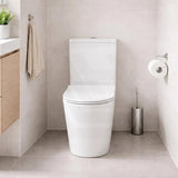 Bathroom Rimless Tornado Toilet Suite Comfort Height Back To Wall 670x360x870mm - Variant Colour
