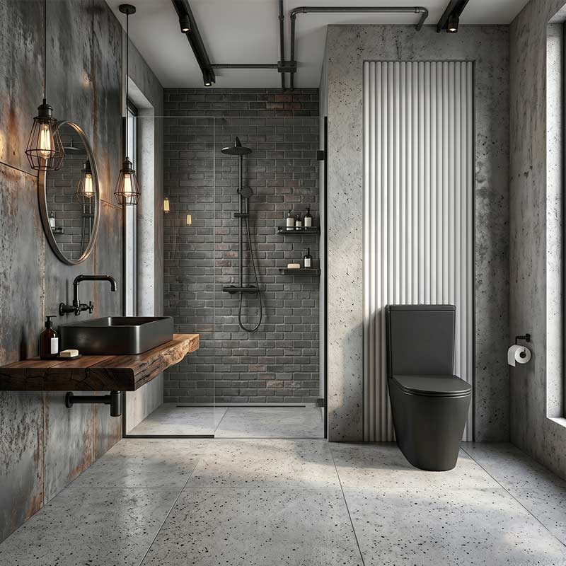 Bathroom Rimless Tornado Toilet Suite Comfort Height Back To Wall 670x360x870mm - Variant Colour