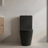 Bathroom Rimless Tornado Toilet Suite Comfort Height Back To Wall 670x360x870mm - Variant Colour