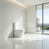 Bathroom Rimless Tornado Toilet Suite Comfort Height Back To Wall 670x360x870mm - Variant Colour