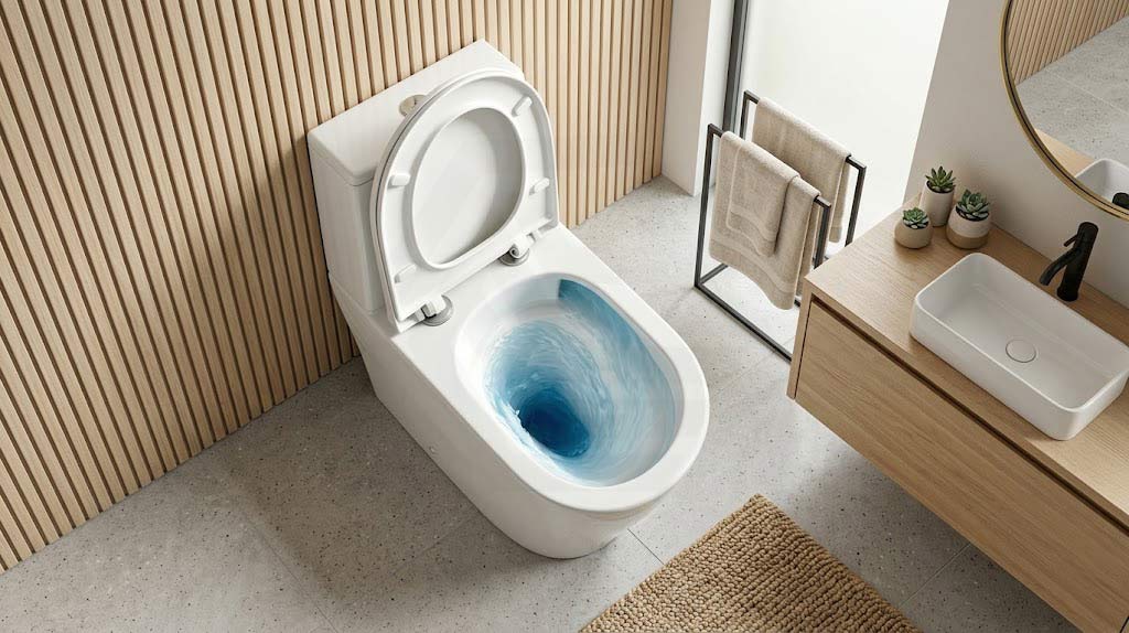 Rimless Tornado Ceramic Back to Wall Toilet Suite 665x380x845mm - Variant Colour