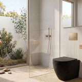 Bathroom Toilet Wall Floor Faced Pan With Tornado Rimless Flushing Technology 570x360x400mm - Variant Colour