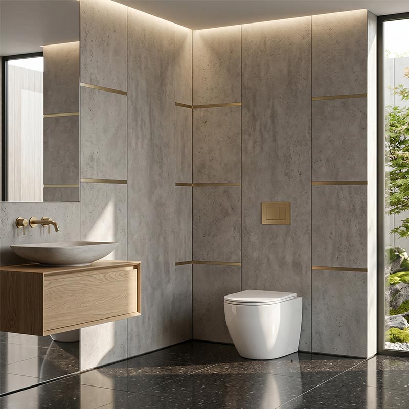 Bathroom Toilet Wall Floor Faced Pan Only With Tornado Rimless Flushing Technology 570x360x400mm - Variant Colour