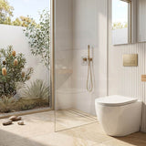 Bathroom Toilet Wall Floor Faced Pan Only With Tornado Rimless Flushing Technology 570x360x400mm - Variant Colour