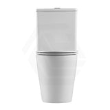 625x390x845mm Bathroom Back to Wall Rimless Tornado Toilet Suite Compact Design