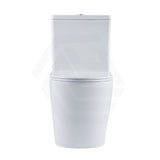 680x415x870mm Bathroom Back to Wall Rimless Tornado Toilet Suite Extra Large Pan